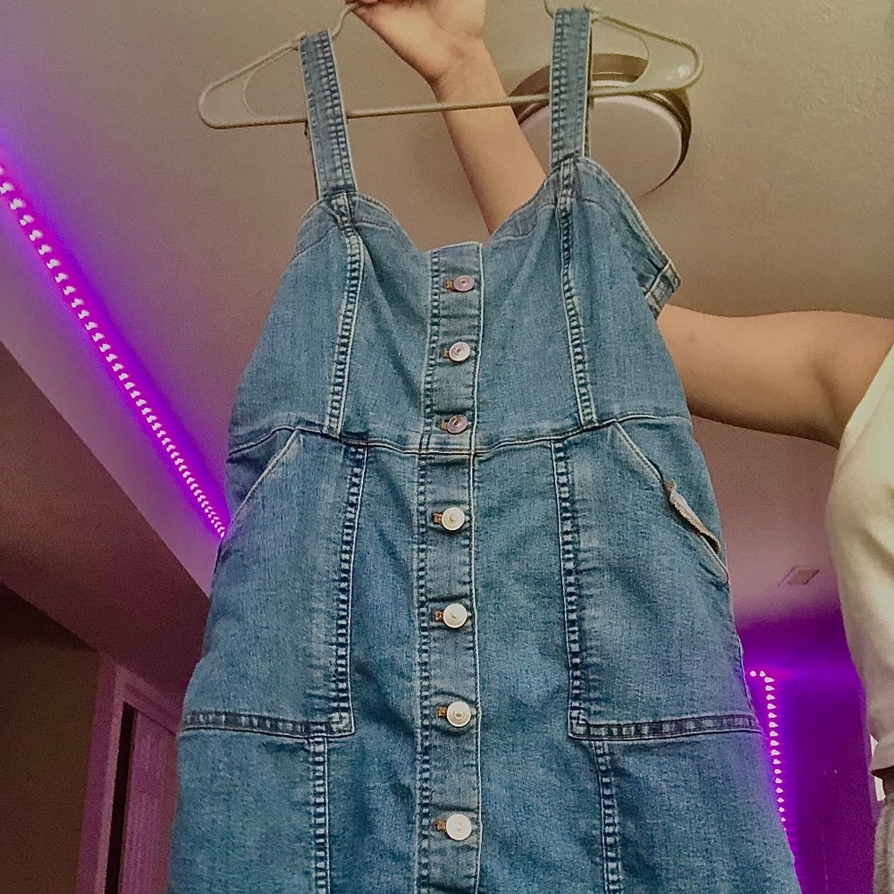 Denim dress